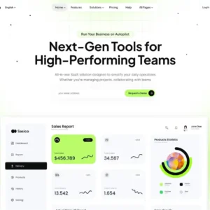 Sasico - SaaS Software & Tech Startup